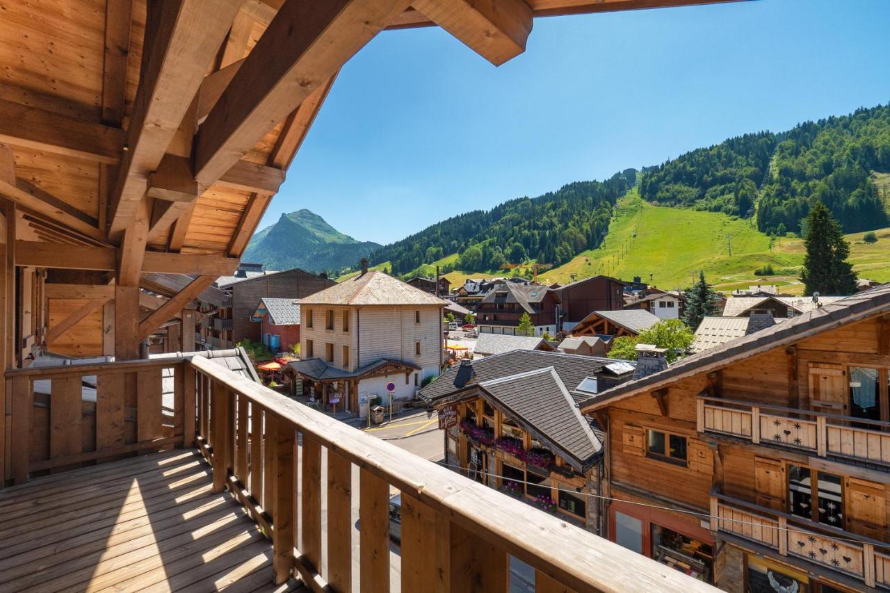 Alaska Lodge Morzine Bagian luar foto