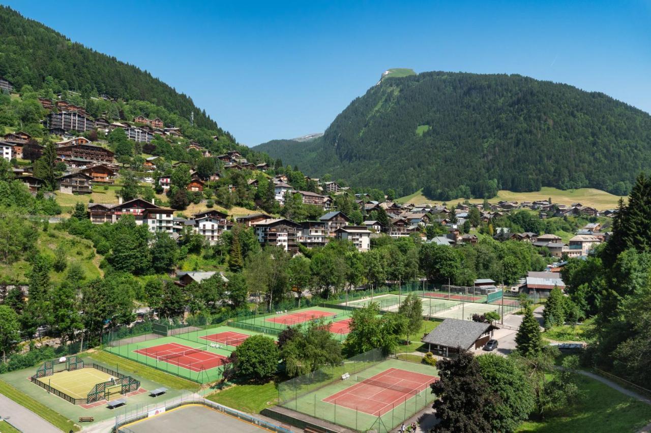 Alaska Lodge Morzine Bagian luar foto